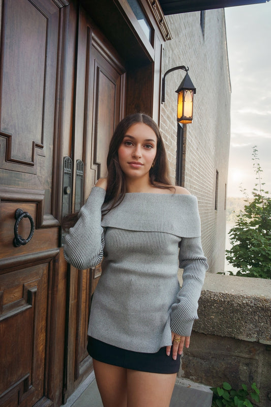 Show me some shoulder sweater