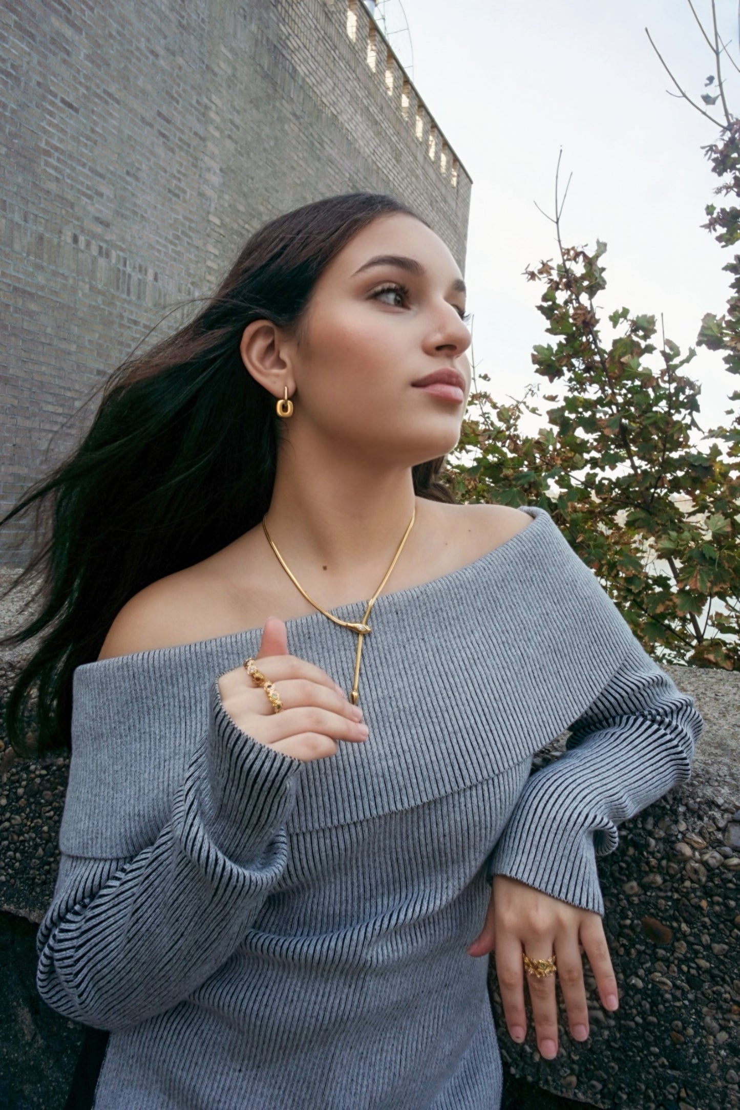 Show me some shoulder sweater